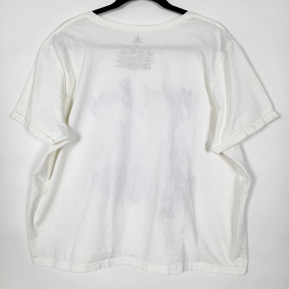 Disney Parks Busy Being Bad Glitter Evil Womens 3XL Short Sleeve Graphic T Shirt - Picture 2 of 10